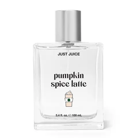 Just Juice Pumpkin Spice Latte - Warm Vanilla Perfume for Women and Men - Pumpkin Spice Perfume with Nutmeg, Cinnamon, Tonka Bean - 3.4 oz