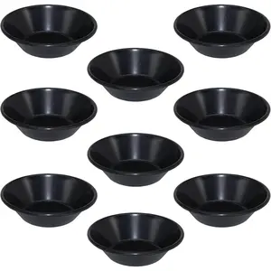 9PCS Egg Tart Molds 3-Inch Pastel de Nata Tins, Carbon Steel Egg Tart Tins, Mini Tart Pans for Pastry Baking
