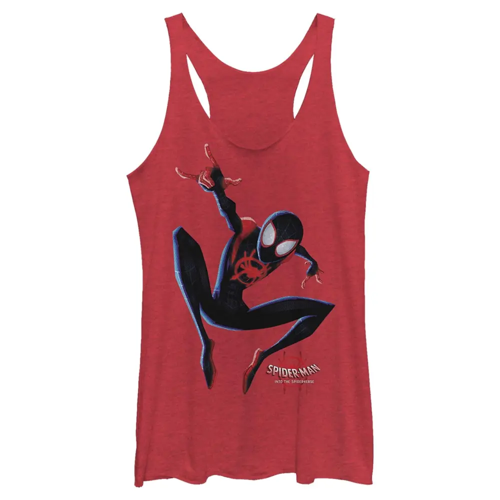 Women's Marvel Spider-Man: Into the Spider-Verse Spider-Ham Flight Racerback Tank Top