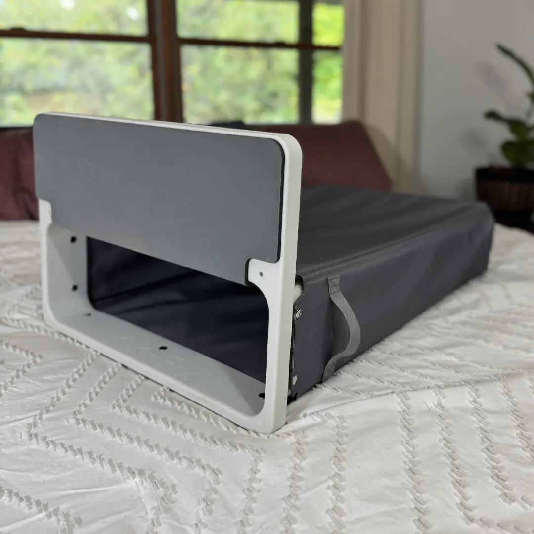 The Patented Kik-Fix Hamper
