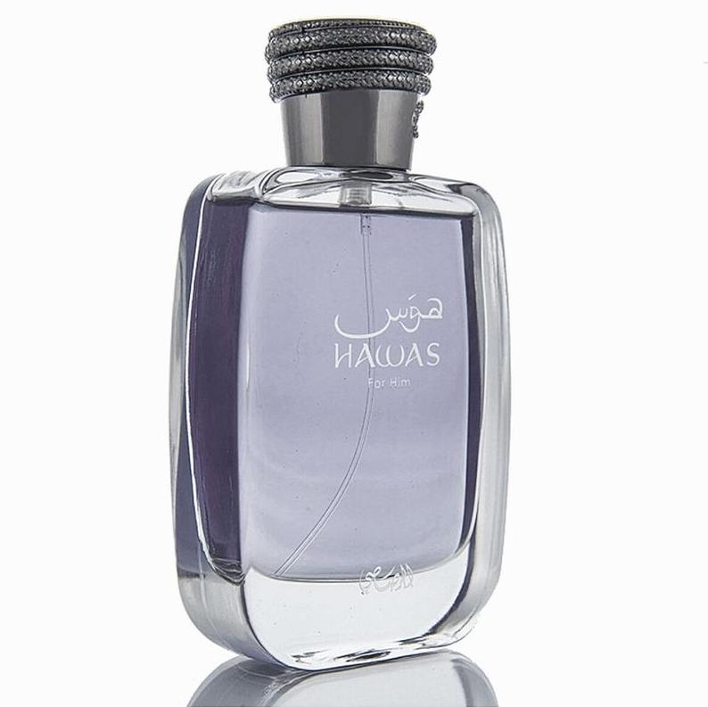 Rasasi Hawas Fire for Him EDP 100ml - Elegant Scent for Men, Classic Long-Lasting Perfume, Ideal for Daily Use