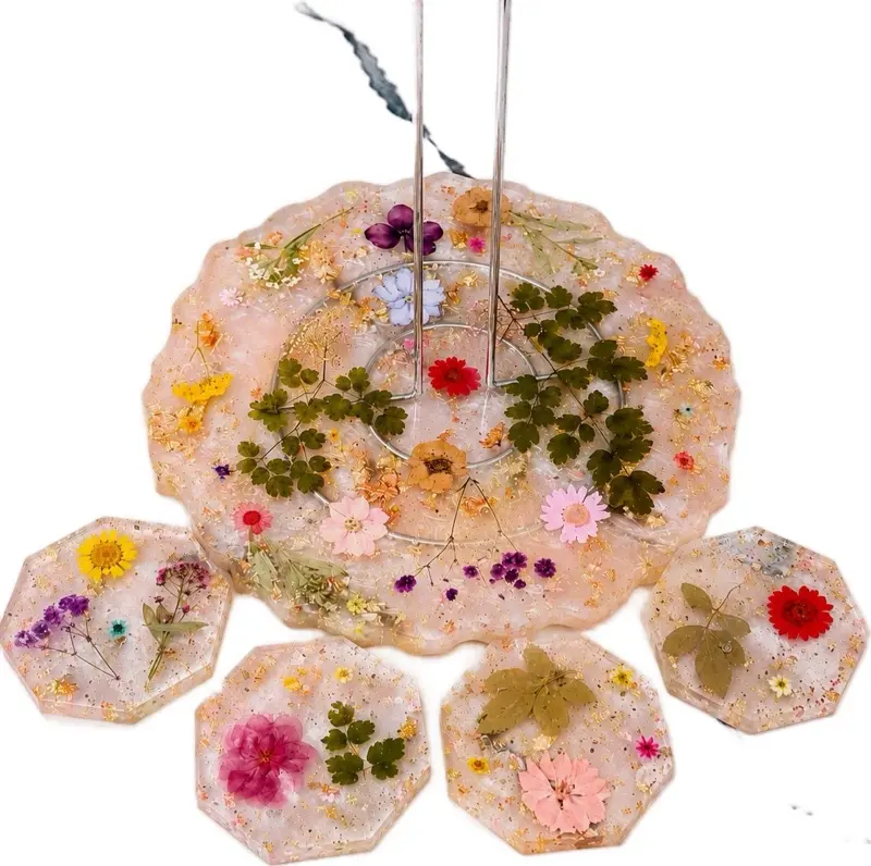 Paper Towel Holder & Coaster Set