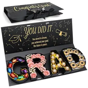 2026 Graduation Gift Box, Fillable Paper Box, DIY Creative Graduation Gift Box, Snack and Gift Packaging, Special Box for Graduates