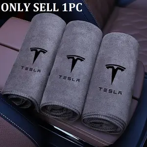 High Quality Microfiber Car Wash Towel Drying Cloth Cleaning Towel for Tesla Model 3 Model Y Model S X SpaceX Cybertruck Juguete Car Detailing Products