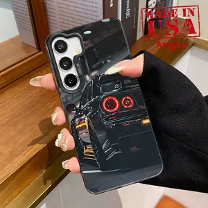 Nissan Gtr Patterned Phone Case Compatible with Galaxy S24 Plus S25 Ultra S23 Ultra S22+ Shockproof Anti-Scratch Durable PC Back Protective Cover Cellphone Protective