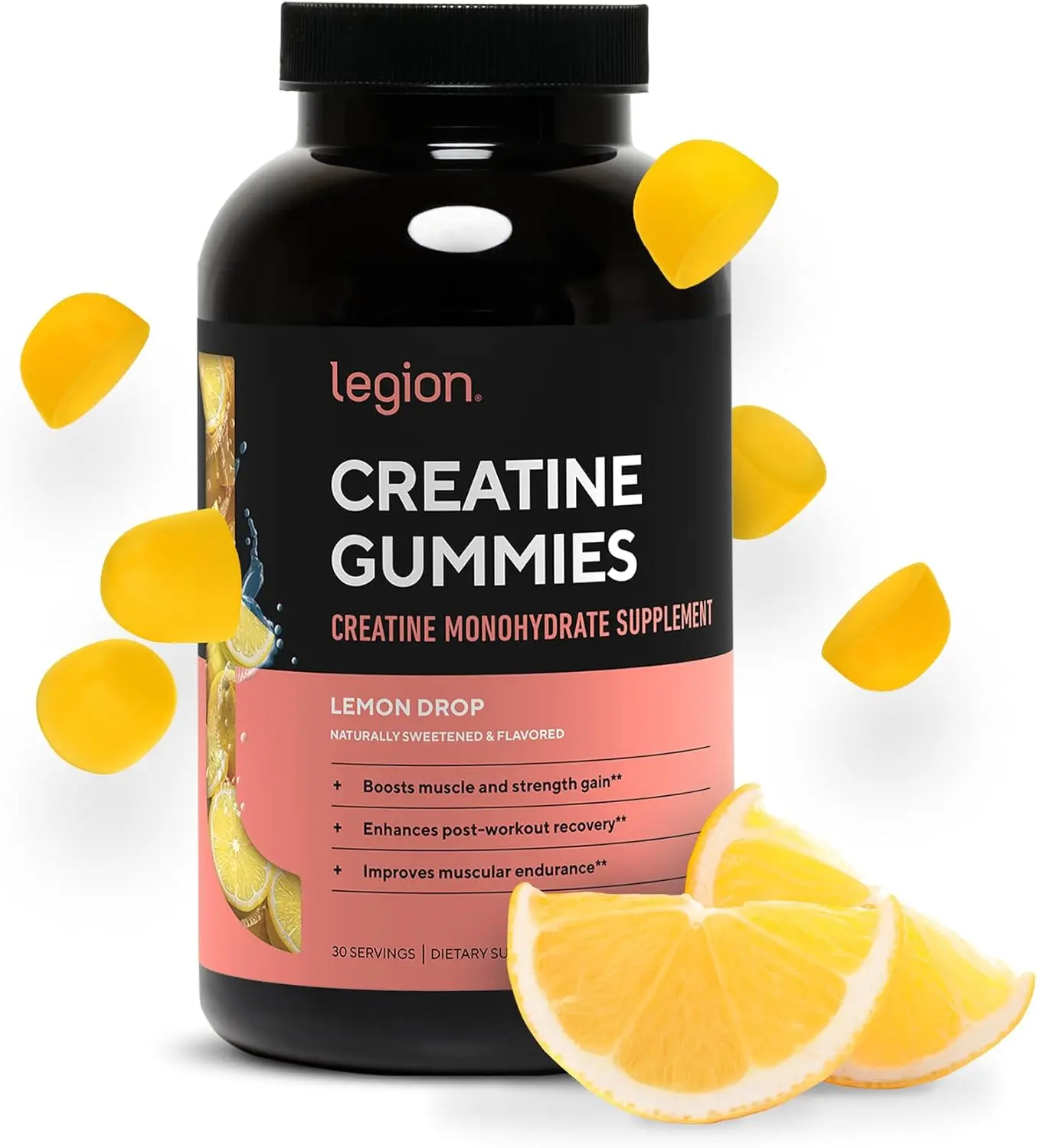 Creatine Monohydrate Gummies – Clean Creatine Supplement for Muscle Gain, Strength, Endurance & Post-Workout Recovery – Fast-Absorbing, Easy-to-Take Gummies for Improved Performance & Results – 150 Lemon Drop Flavor Gummies – No Fillers or Dyes Fitness Di Creatine Monohydrate Gummies – Clean Creatine Supplement for Muscle Gain, Strength, Endurance & Post-Workout Recovery – Fast-Absorbing, Easy-to-Take Gummies for Improved Performance & Results – 150 Lemon Drop Flavor Gummies – No Fillers or Dyes Fitness Di