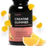 Creatine Monohydrate Gummies – Clean Creatine Supplement for Muscle Gain, Strength, Endurance & Post-Workout Recovery – Fast-Absorbing, Easy-to-Take Gummies for Improved Performance & Results – 150 Lemon Drop Flavor Gummies – No Fillers or Dyes Fitness Di