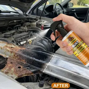 Rust Remover Spray, Rust Converter, Metal Rust Polisher, Quick Rust Dissolver, DIY Friendly, Ideal for Metal Tools and Cars, Instant Rust Removal, Fast Renovation