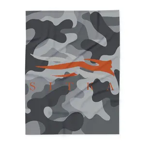 SITKA NEW Pattern Camo Velvet Blankets Decor Multifunction Soft Office Bedding Blankets Plush Thin Quilt