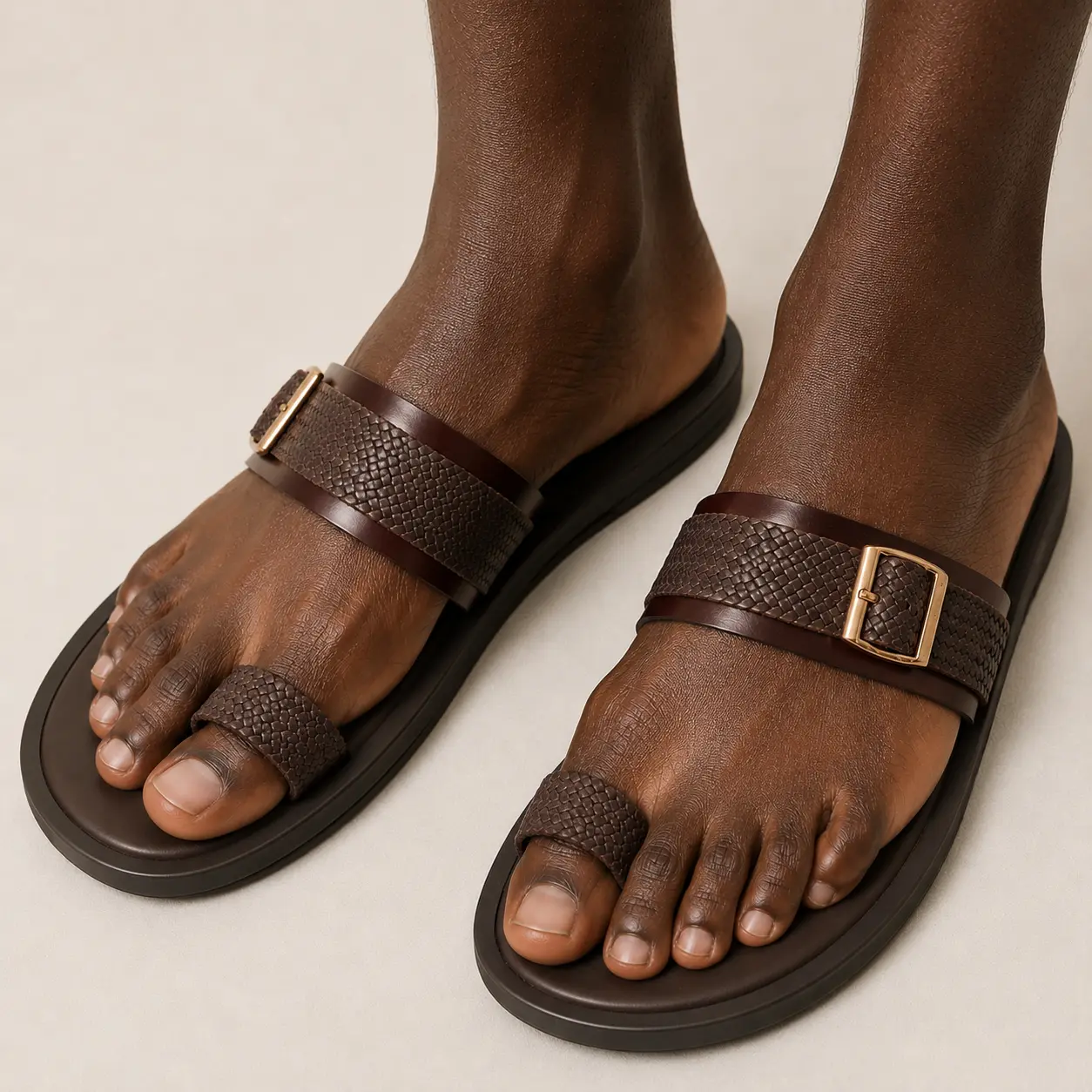 African Slipper, Men African Slipper, Comfort Fit African Slipper, African Wedding Slipper, Summer Slipper, Spring Slipper, Classic African Flat Slipper. Open Toe African Slipper