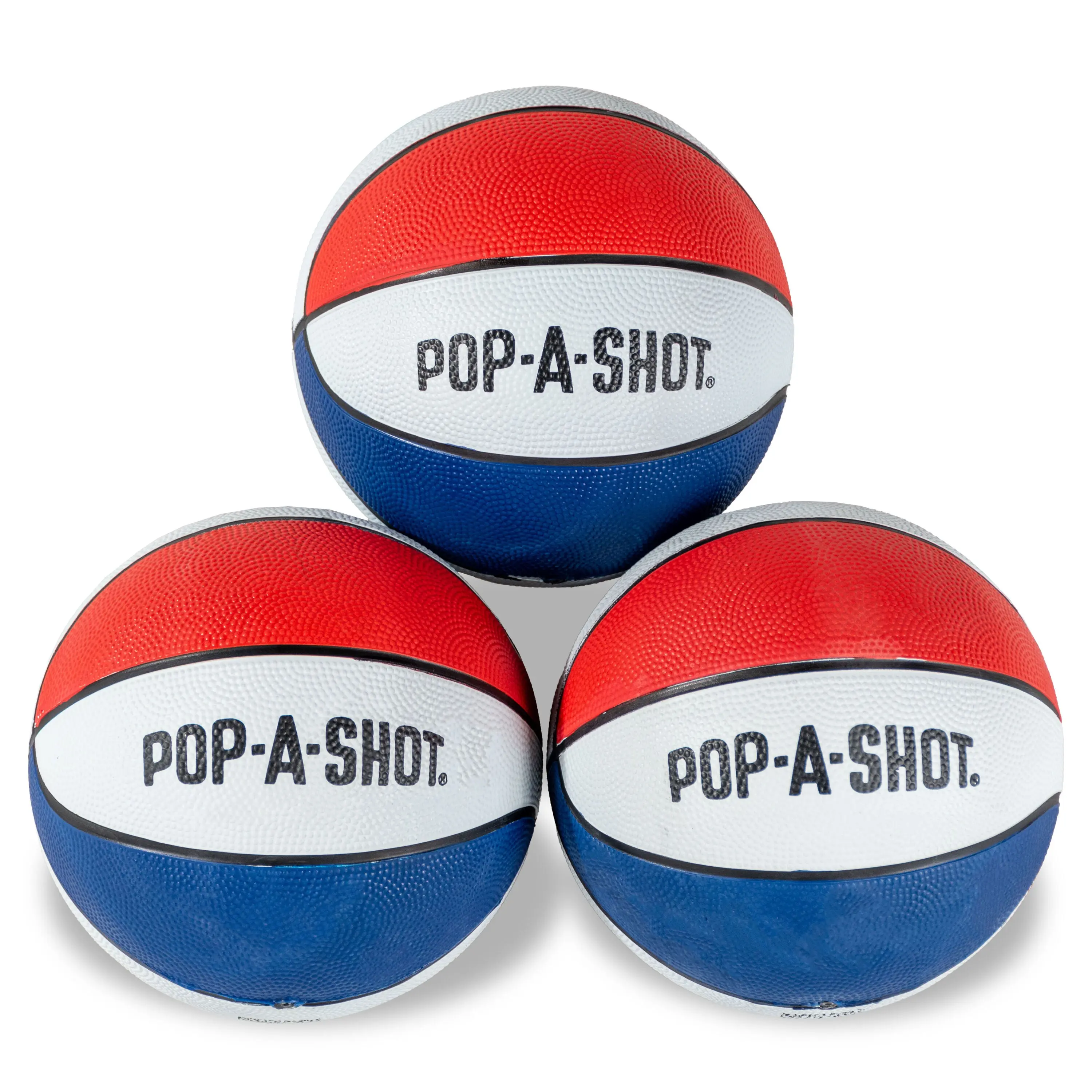 Red, White, and Blue Mini Basketballs
