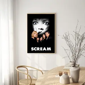 Scream Movie Poster For Living Room Bedroom Décor