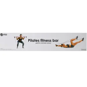 Pilates/Yoga Fitness Bar - Great for Body Workout, Versatile Exercise Tool home workout