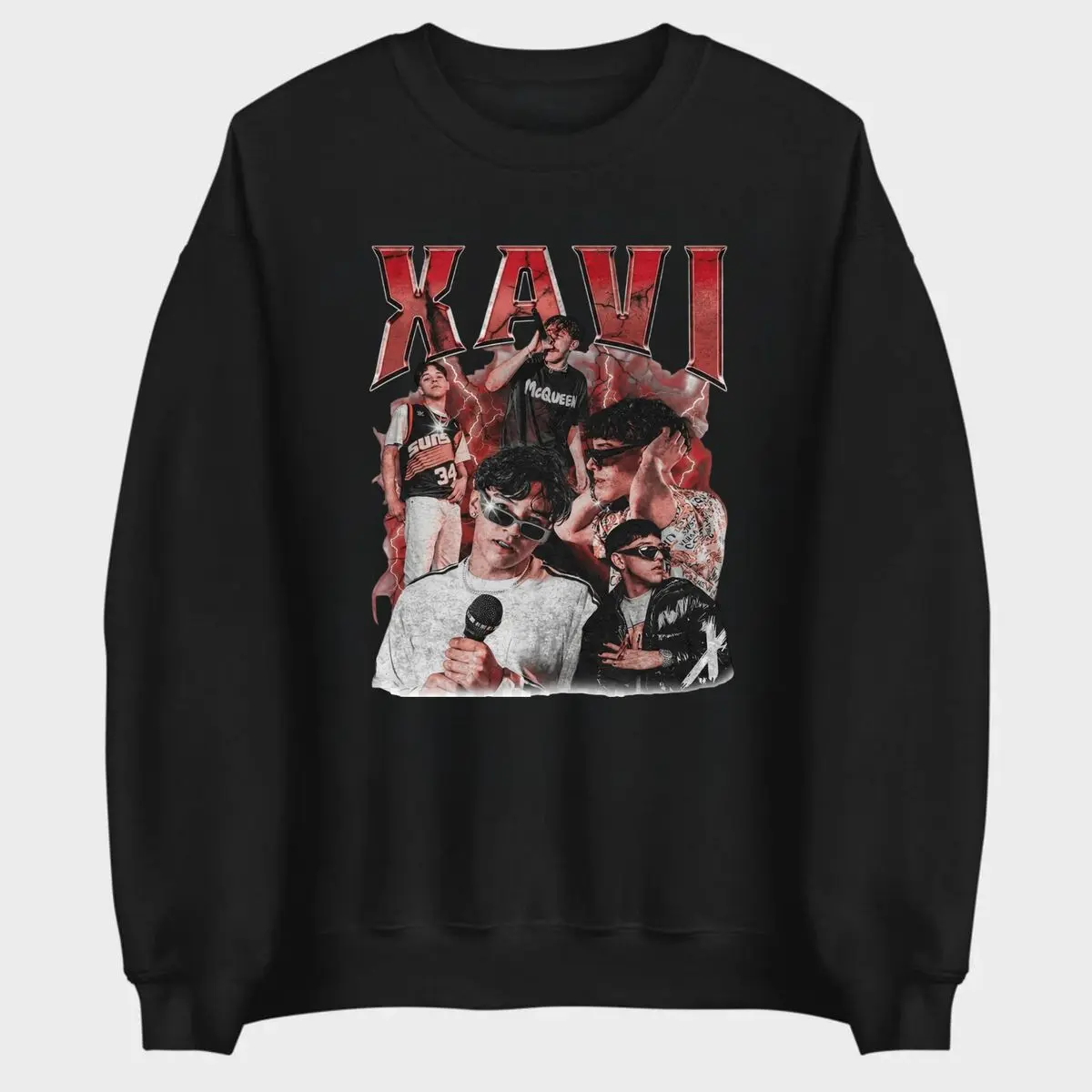 The La Diabla Xavi Collection Sweatshirt, Cotton Crew Neck Poco A Poco Touron Hoodie, Unisex T Shirt, Unisex Sweater Pullover Tee