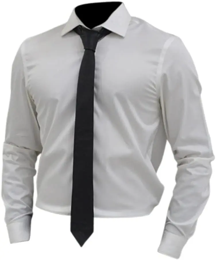Mens Lamb Leather Necktie - Skinny Solid Casual Business Wear Narrow Leather Slim Tie- Neckties for Party Wedding Gift