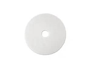 Boardwalk 4019WHI 19 in. Standard Floor Pads, White