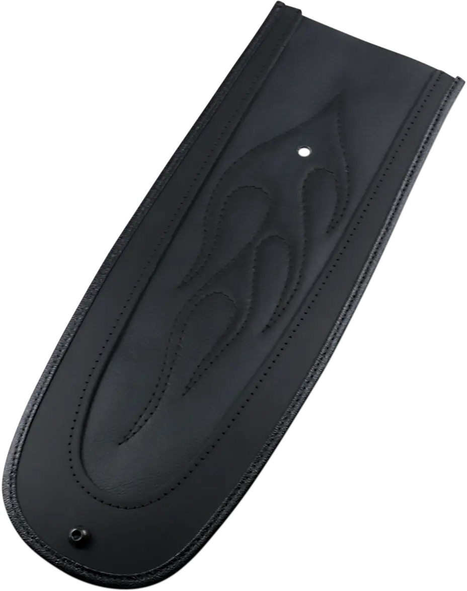 DRAG SPECIALTIES Fender Skin - Vinyl - Flame Stitch Center - 15" - Dyna '06-'17