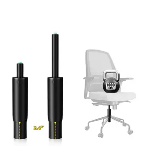 7 Inches to 11 Inches Short Office Chair Cylinder Replacement, 4'' Stroke, Heavy Duty 1000 lbs, Lower the Chair Height by 2 Inches, Fits for Office Chair High Base Short Person, Class 4 (Sinking 2.4")