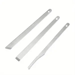 1set Scraper Pedicure Peeling Handle Nail Stainless Steel Set Foot Care Tool