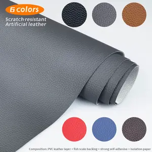 50x137cm(20x54inch) Soft Artificial Leather With Self-adhesive Adhesive Repair Leather Sofas, Leather Tables And Chairs DIY Crafts PVC Leather