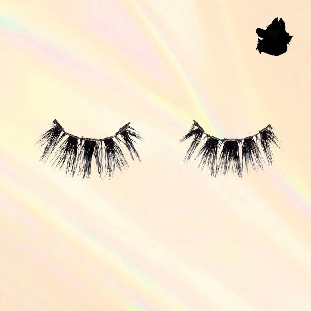 Trixie Magnetic Open Eye Dark 15mm Cat-Eye Lash Strip c curl Compact Case with Mirror False Eyelashes Hypoallergenic Reusable 90+ Wears Waterproof Windproof Makeup Cosmetic