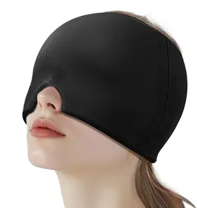 Cooling Migraine Relief Cap – Cooling gel headband and eye mask, cold therapy cap helps relieve post‑hangover symptoms, lightweight design for comfortable wear, breathable fabric—an ideal choice for migraine sufferers and health enthusiasts.