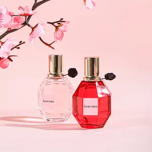 Women’s Fresh Natural Light Perfume with Rose Ruby Scent, Blooming Flower Fragrance, Skin-Friendly, Ideal for Daily Use & Gifting to Girlfriends, Eau De Parfume