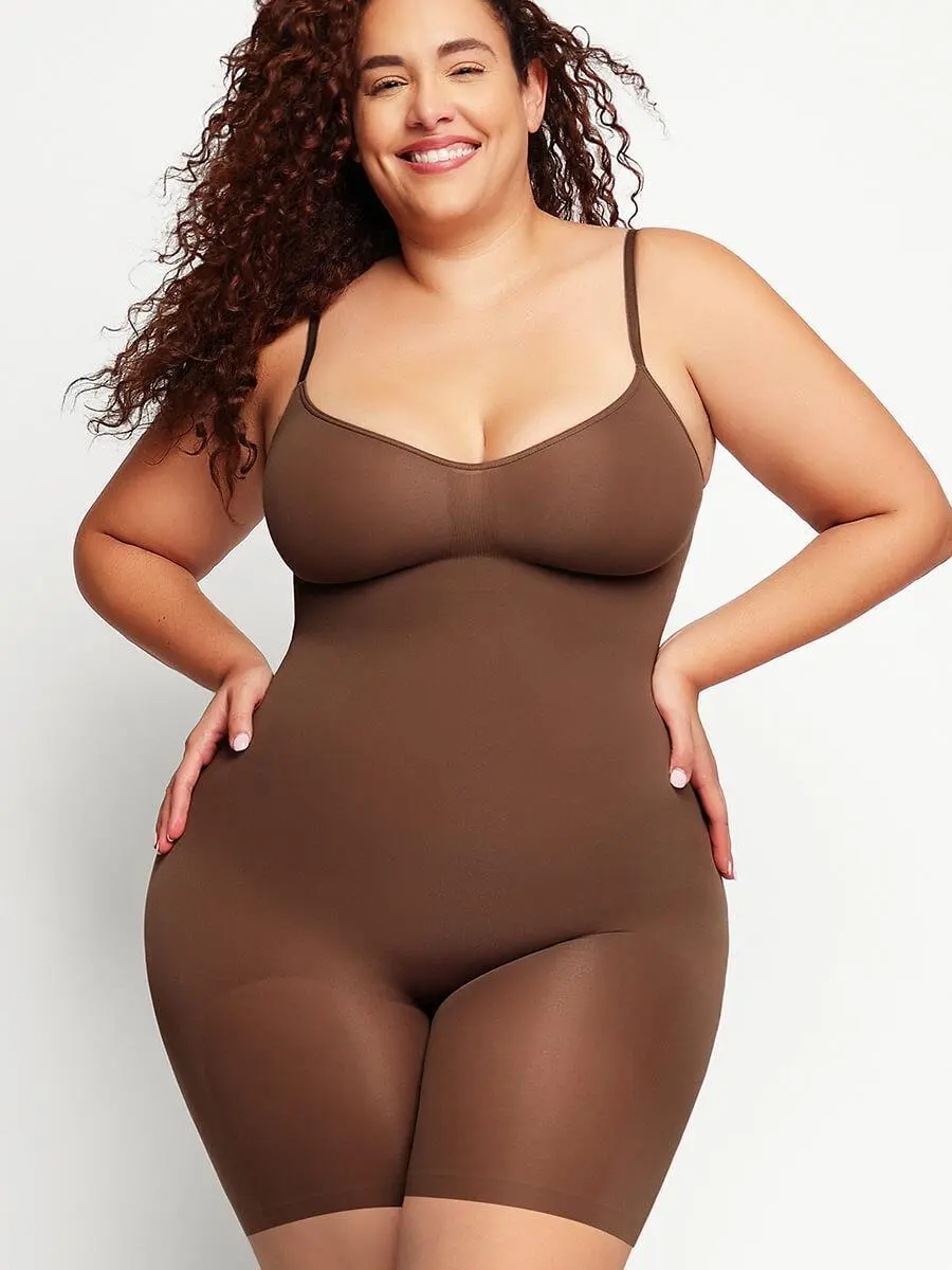 Try this one piece bodysuit to slim down and lift your hips and abdomen