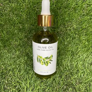 Liquid Gold Olive Oil 100% Pure & Natural (2oz) - Hydrating and Antioxidant Rich clean body