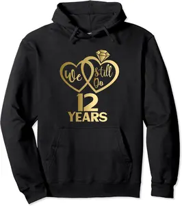 We still do 12 years - 12th wedding anniversary Pullover Hoodie - Griseldatu Shop 67B09PQBN6TQ