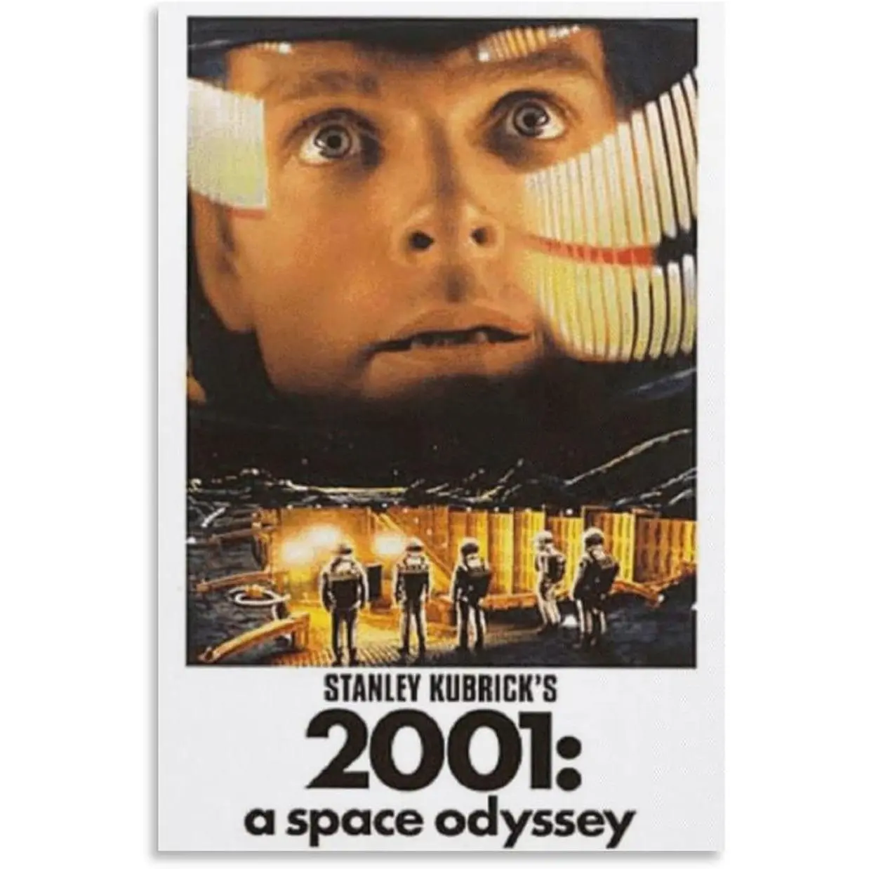 2001 A Space Odyssey Classic Movie  Poster (11) Print Photo Art Painting Canvas Poster Home Decorative Bedroom Modern Decor Posters