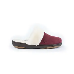 Tempur-Pedic Womens Kensley Scuff Casual Slippers Casual - Red Tempur-Pedic Womens Kensley Scuff Casual Slippers Casual - Red