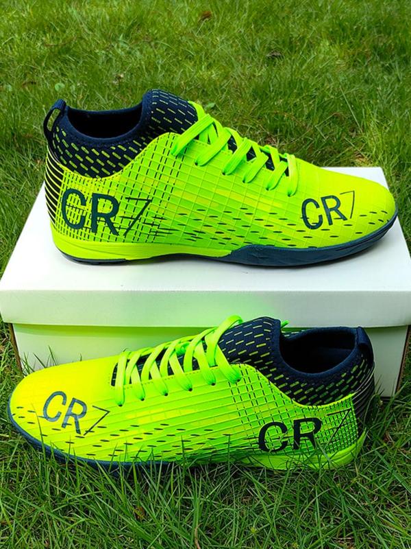 Unisex's Low Top Lace Up Football Shoes, Breathable Comfortable Anti-Slip & Wear-Resistant Football Cleats, Football Training Shoes, Soccer Shoes, Professional Football Boots for Men & Women for All Seasons