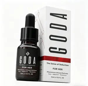 GODA Pheromones Perfume for Women The Original Long Lasting Fragrance, Elegant Jasmine & Rose Romantic Scent, Premium Vegan Cruelty-Free Pheromone Perfume, 15ml 0.50 fl.oz Perfect for Daily Dating Party & Gift for Her