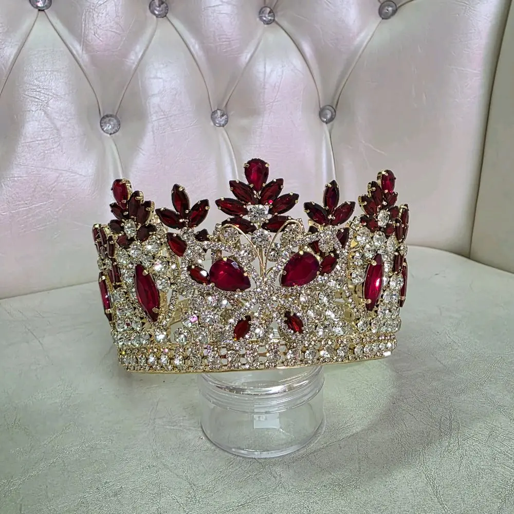 Burgandy Quinceanera Crown