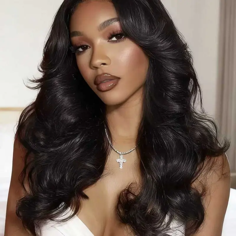 [LIVE] KEPHARE Wear and Go Glueless Wigs Human Hair Pre Plucked Pre Cut 180 Density 5x5 Hd Lace Closure Wigs Human Hair Brazilian Body Wave Hd Lace Front Wigs WIth Bleached Knot for Women