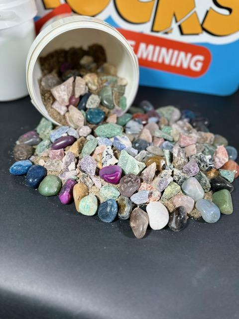 Rough and Tumbled Mining Bucket