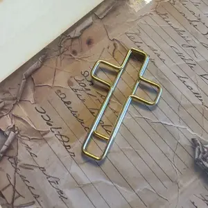 20pcs Cross Paper Clips, Bible Study Supplies, Christian Journal Accessories, Religious Diary Items, Bible Clip Collection, Paperclips