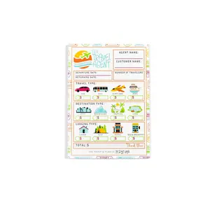 Travel Agent Playtime Pads️ for Pretend Play 5"X7" 50 Sheets Per Pad Made in USA