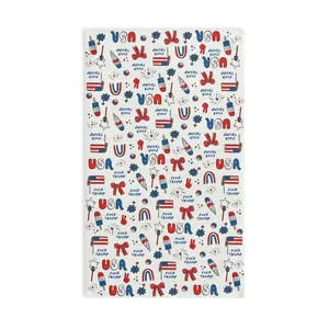 Subtle Anti-Patriotic Hand Towel, Funny Political Home Decor, Fourth of July Kitchen Towel, 4th of July Home Decor, Liberal Gag Gift, FDT Towel