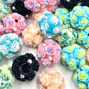 5pcs Always and Always 2.0 Fancy Flower Beads - Random Mix Jewelry Making Beaded Craft DIY