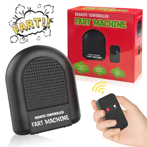 Fart Machine with Remote, Different Fart Realistic Sounds Prank Toys, Portable Pocket Size Farting Toy Controlled, April Fool's Day Jokes Gag Gifts, Halloween Day Fart Prank