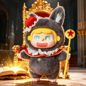 Puppy Pike 800% Throne Contract Series Collectible Plush, 4+1 Hidden Pieces, Limited Ed, Exclusive, Unique Kingdom Theme, Luxe Velvet Texture