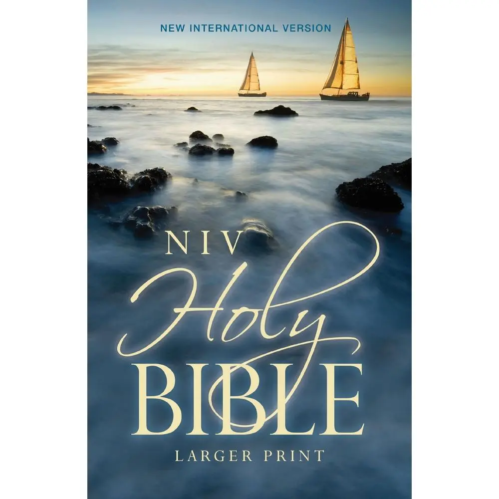 USED Book - Larger Print Bible-NIV by Zondervan (Paperback) - english
