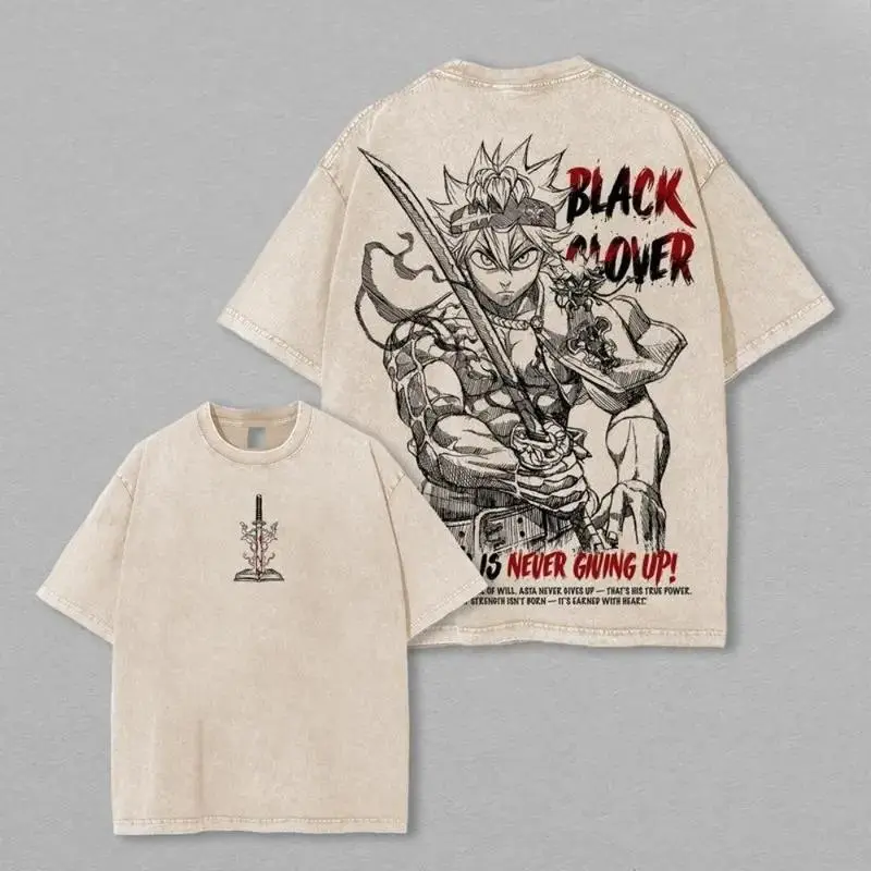 Washed T-shirt-Apricot