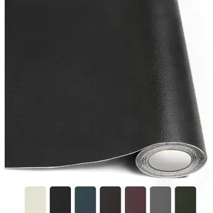 Leather Repair Kit for Furniture - Advanced PU, Strong Self Adhesive Leather Repair Patch for Couch 3.9X79 inch Vinyl Repair Tape for Car Seat Upholstery Sofa Office Chair (Black)