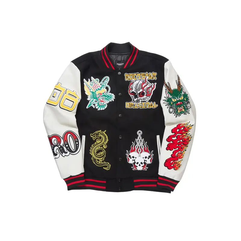 ミュージシャン THE RAMPAGE REBOOT Varsity jacket  Black rampage jacket - TikTok Shop