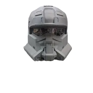 Reach EOD Helmet life size 3D Printed Prop/ raw Assembled helmet+visor