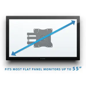 Full Motion Swivel Bracket TV Wall Mount