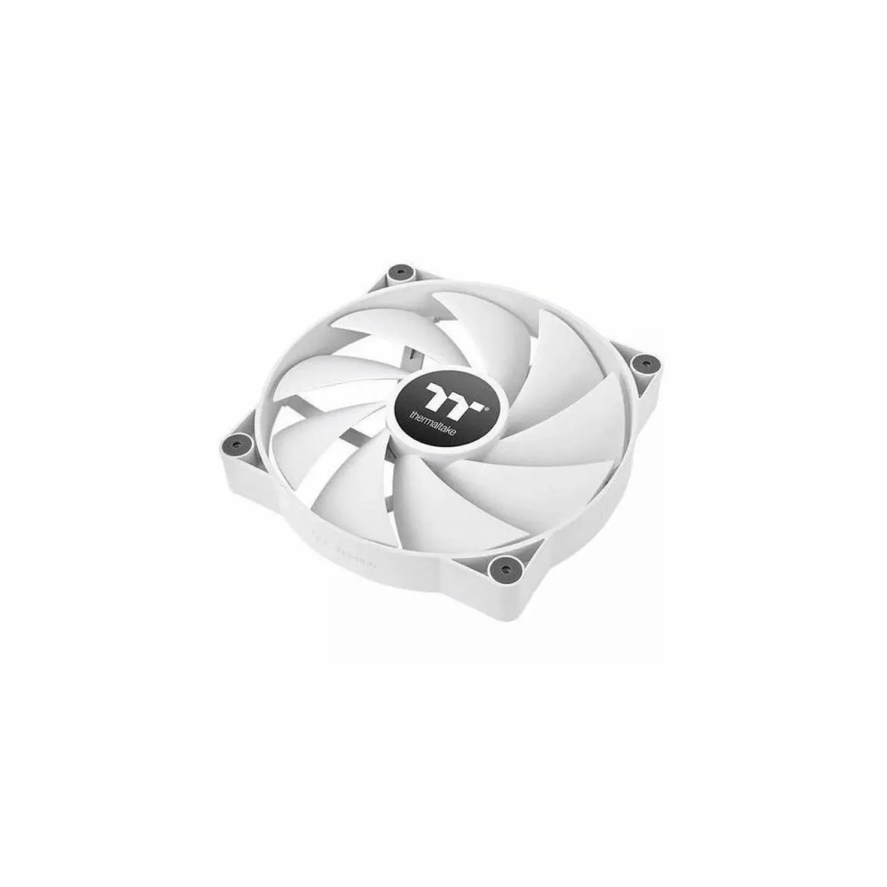 Thermaltake CT200 PWM Fan Single Pack, PWM Controlled 500~900 rpm, Airflow 131.6 CFM, Hydraulic Bearing, Case Fan, 200mm x 200mm x 30mm, White, CL-F178-PL20WT-A